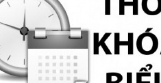 Thời khóa biểu ĐHPH 9 KỲ 2 NĂM 2020 - 2021 và  ĐHPH10 KỲ 2 NĂM 2020-2021